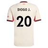 Maglia ufficiale Liverpool Diogo J 20 Trasferta 2025-26 per Bambino